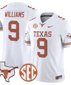TEX 2026 State Map & SEC Patch Vapor Limited Jersey - Stitched 67 TEX 2026 State Map & SEC Patch Vapor Limited Jersey - Stitched by Digigearus