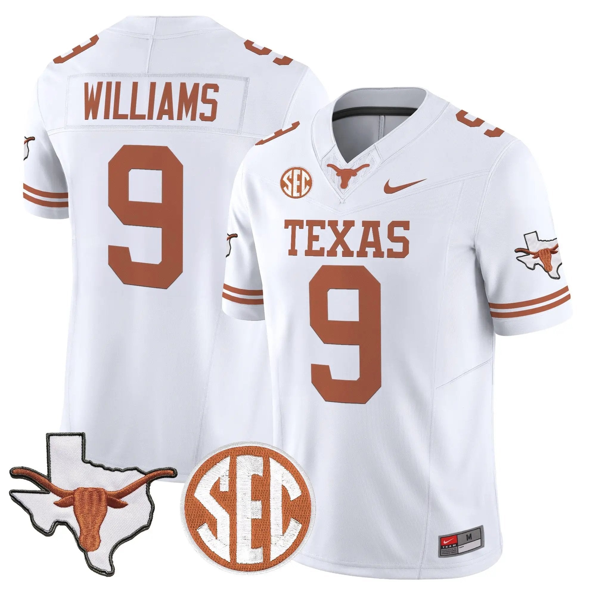 TEX 2026 State Map & SEC Patch Vapor Limited Jersey - Stitched 23 TEX 2026 State Map & SEC Patch Vapor Limited Jersey - Stitched by Digigearus