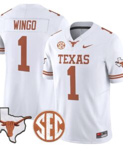 TEX 2026 State Map & SEC Patch Vapor Limited Jersey - Stitched 69 TEX 2026 State Map & SEC Patch Vapor Limited Jersey - Stitched by Digigearus
