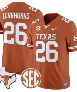 TEX 2026 State Map & SEC Patch Vapor Limited Jersey - Stitched 52 TEX 2026 State Map & SEC Patch Vapor Limited Jersey - Stitched by Digigearus