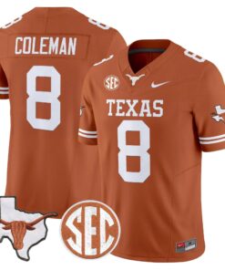 TEX 2026 State Map & SEC Patch Vapor Limited Jersey - Stitched 48 TEX 2026 State Map & SEC Patch Vapor Limited Jersey - Stitched by Digigearus