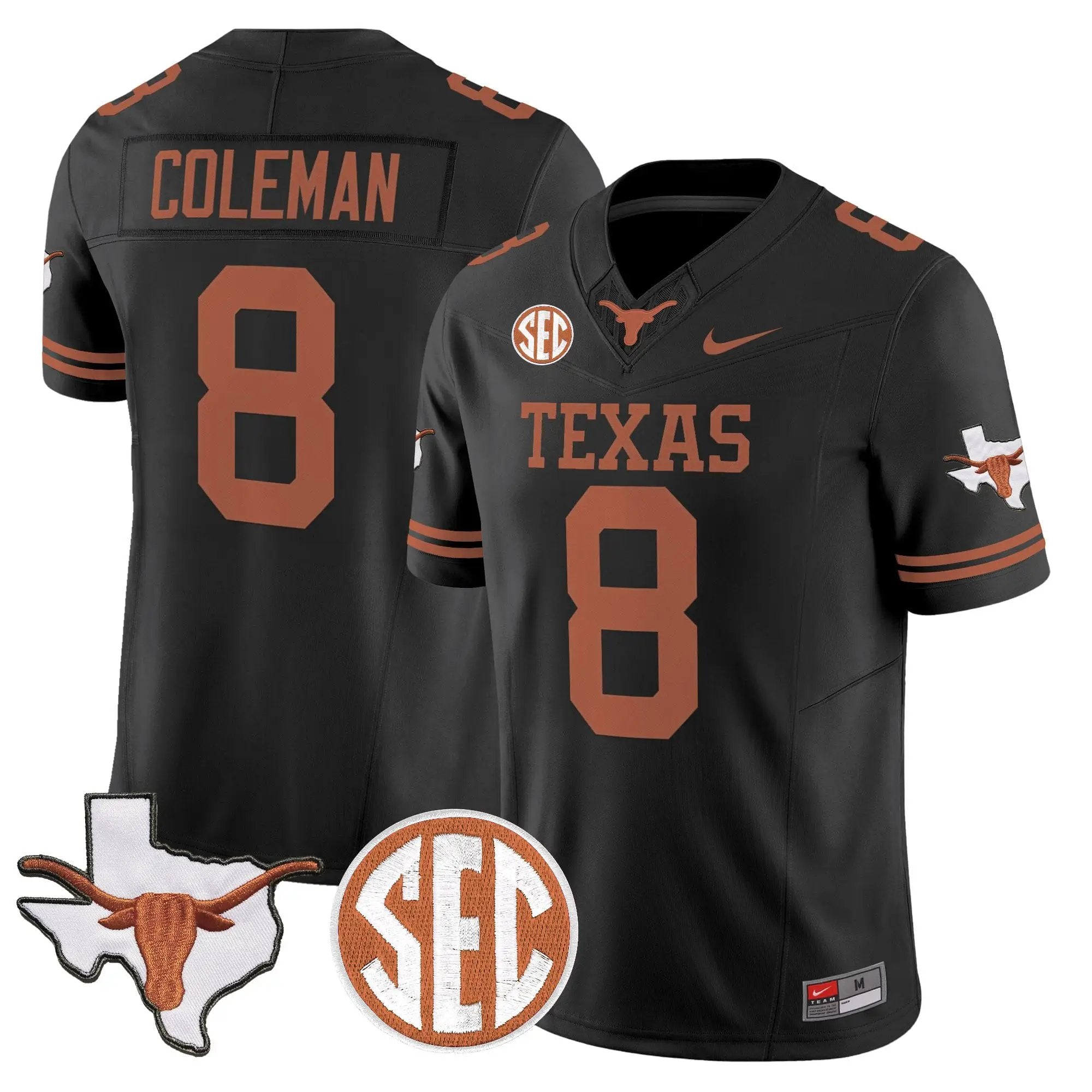 TEX 2026 State Map & SEC Patch Vapor Limited Jersey - Stitched 13 TEX 2026 State Map & SEC Patch Vapor Limited Jersey - Stitched by Digigearus