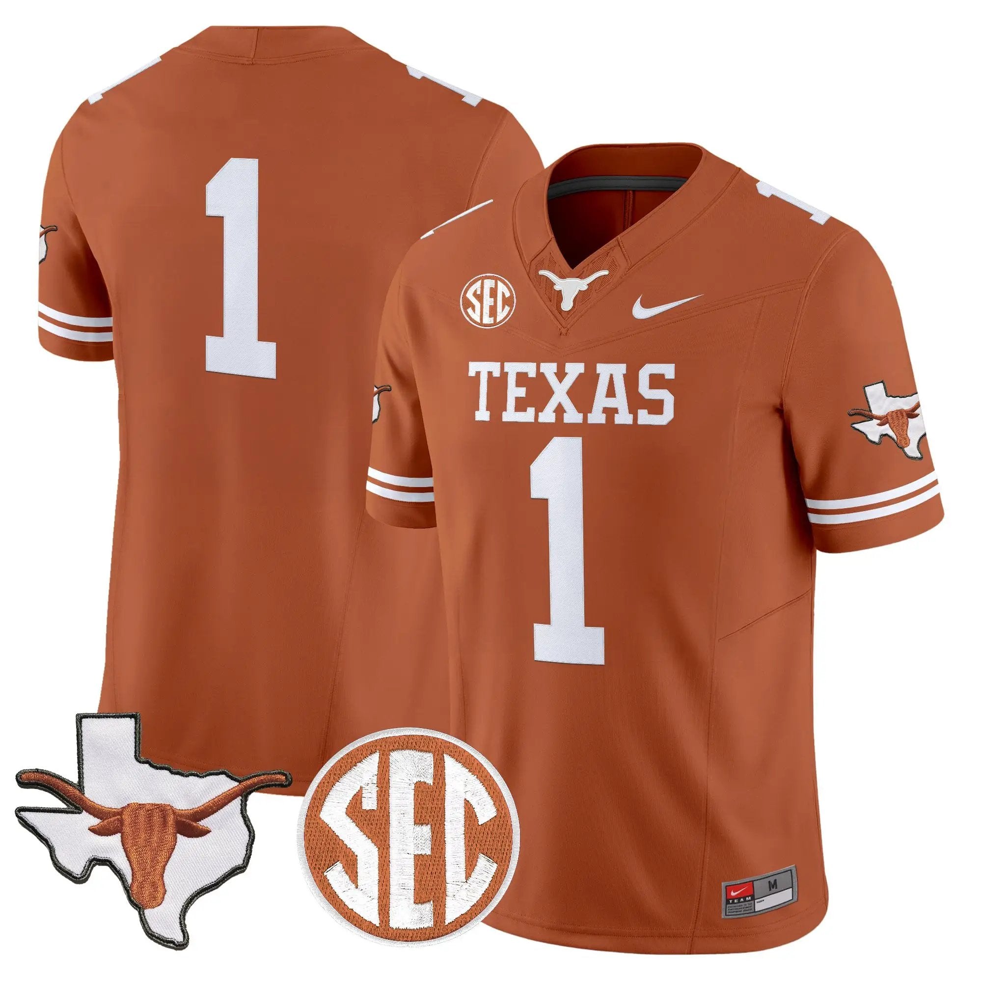 TEX 2026 State Map & SEC Patch Vapor Limited Jersey - Stitched 9 TEX 2026 State Map & SEC Patch Vapor Limited Jersey - Stitched by Digigearus