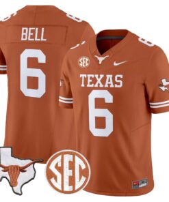 TEX 2026 State Map & SEC Patch Vapor Limited Jersey - Stitched 50 TEX 2026 State Map & SEC Patch Vapor Limited Jersey - Stitched by Digigearus