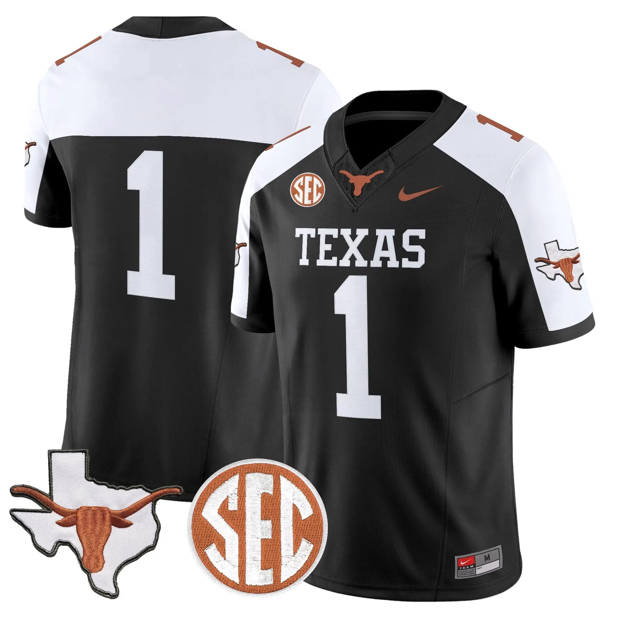TEX 2026 State Map & SEC Patch Vapor Limited Jersey - Stitched 36 TEX 2026 State Map & SEC Patch Vapor Limited Jersey - Stitched by Digigearus