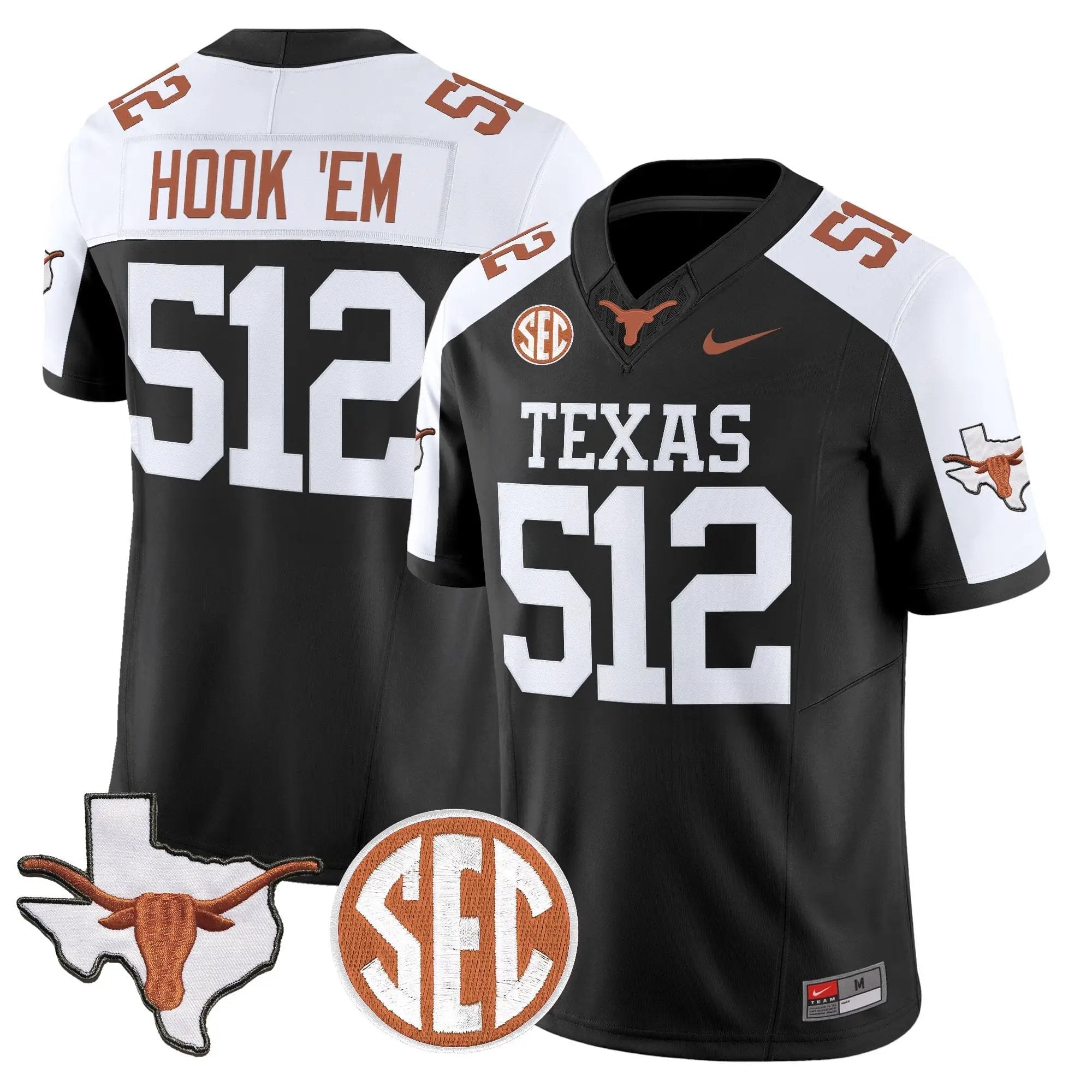 TEX 2026 State Map & SEC Patch Vapor Limited Jersey - Stitched 29 TEX 2026 State Map & SEC Patch Vapor Limited Jersey - Stitched by Digigearus