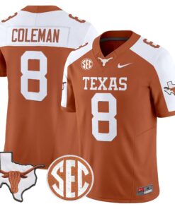 TEX 2026 State Map & SEC Patch Vapor Limited Jersey - Stitched 84 TEX 2026 State Map & SEC Patch Vapor Limited Jersey - Stitched by Digigearus