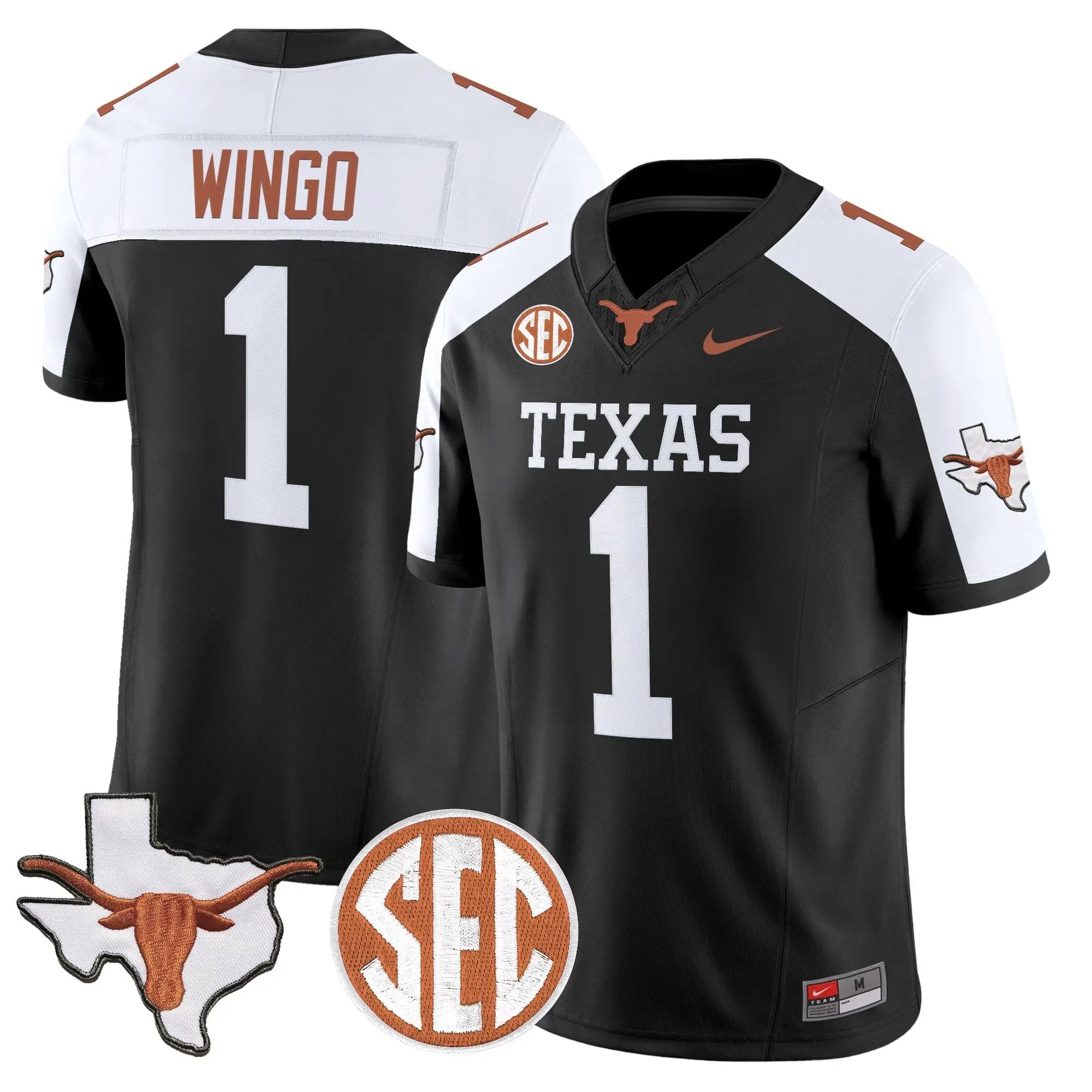 TEX 2026 State Map & SEC Patch Vapor Limited Jersey - Stitched 34 TEX 2026 State Map & SEC Patch Vapor Limited Jersey - Stitched by Digigearus