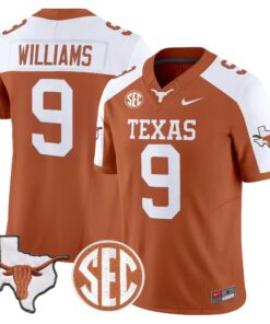 TEX 2026 State Map & SEC Patch Vapor Limited Jersey - Stitched 85 TEX 2026 State Map & SEC Patch Vapor Limited Jersey - Stitched by Digigearus