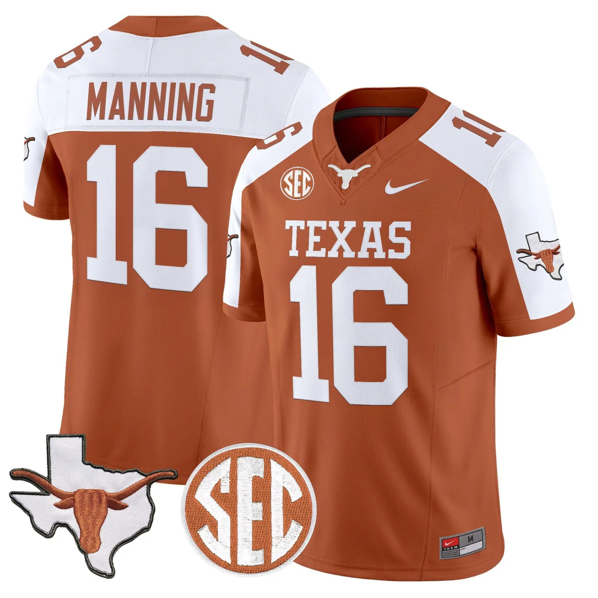 TEX 2026 State Map & SEC Patch Vapor Limited Jersey - Stitched 37 TEX 2026 State Map & SEC Patch Vapor Limited Jersey - Stitched by Digigearus