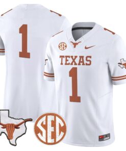 TEX 2026 State Map & SEC Patch Vapor Limited Jersey - Stitched 71 TEX 2026 State Map & SEC Patch Vapor Limited Jersey - Stitched by Digigearus