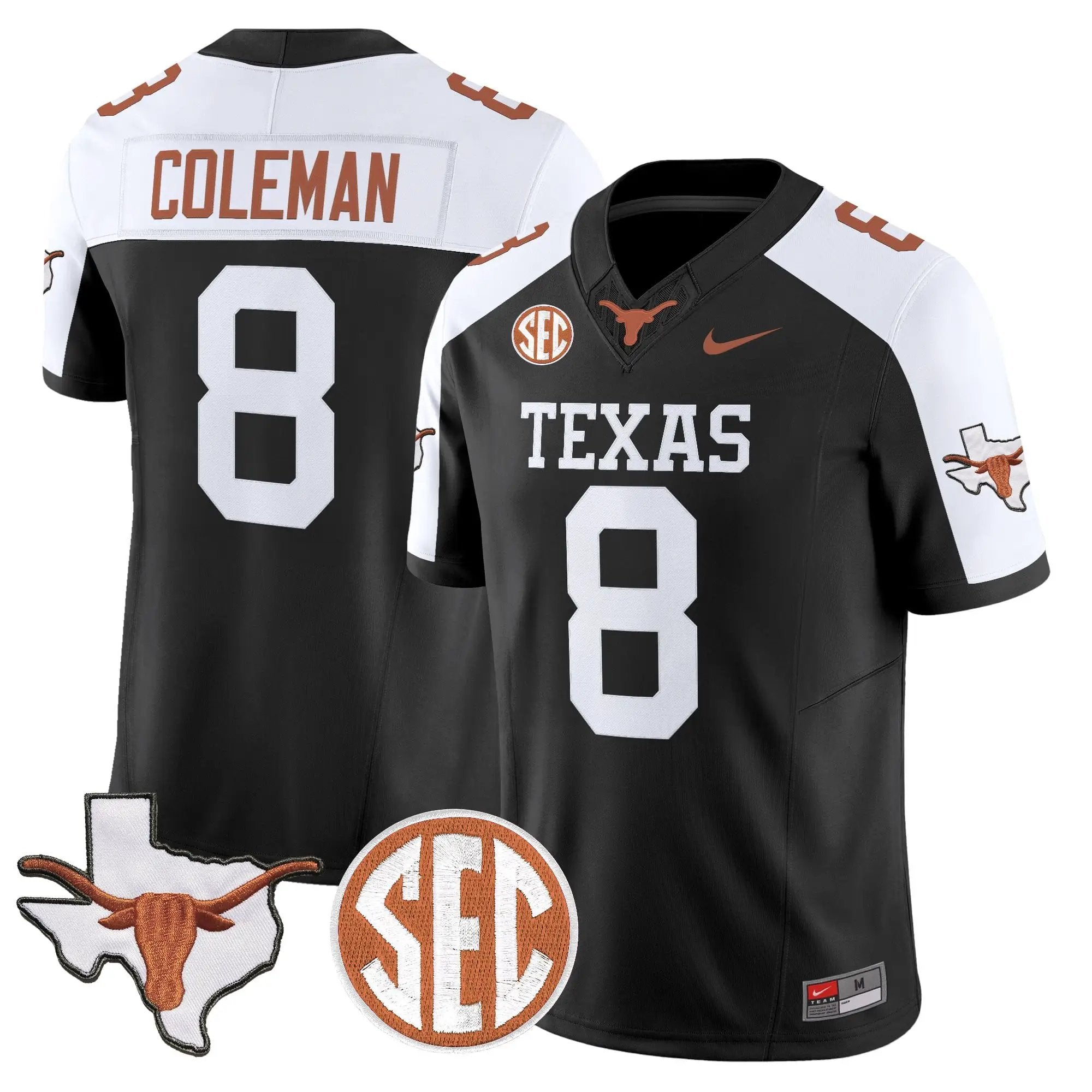 TEX 2026 State Map & SEC Patch Vapor Limited Jersey - Stitched 31 TEX 2026 State Map & SEC Patch Vapor Limited Jersey - Stitched by Digigearus