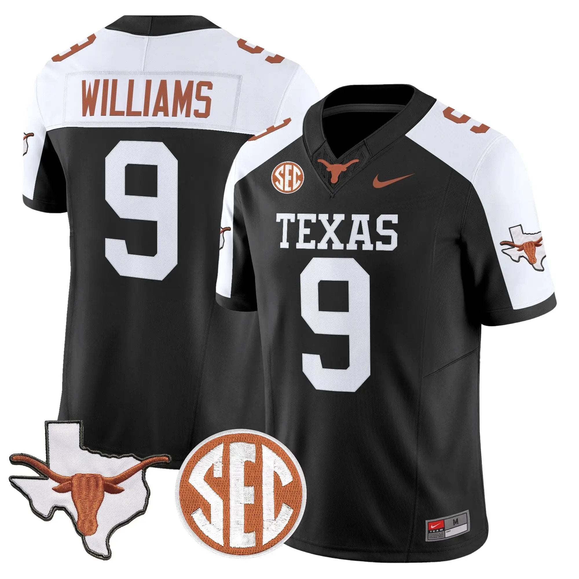 TEX 2026 State Map & SEC Patch Vapor Limited Jersey - Stitched 32 TEX 2026 State Map & SEC Patch Vapor Limited Jersey - Stitched by Digigearus