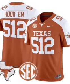 TEX 2026 State Map & SEC Patch Vapor Limited Jersey - Stitched 82 TEX 2026 State Map & SEC Patch Vapor Limited Jersey - Stitched by Digigearus
