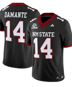 Adam Damante Jersey #14 New Mexico State 2026 Vapor Limited Stitched by My Store NCAA Football Jerseys