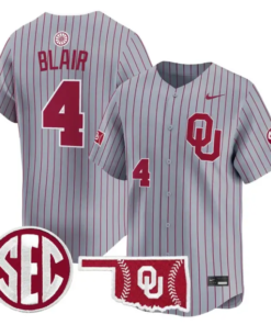 Alec Blair Jersey #4 Oklahoma Sooners Baseball 2026 Vapor Stitched by My Store