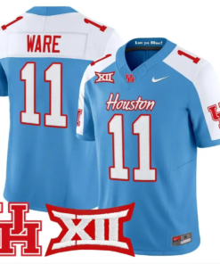 Andre Ware Jersey #11 Houston Cougars 2026 Vapor Limited Stitched by My Store NCAA Football Jerseys