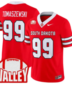 Asher Tomaszewski Jersey #99 South Dakota 2026 Vapor Limited Stitched 5 Asher Tomaszewski Jersey #99 South Dakota 2026 Vapor Limited Stitched by My Store NCAA Football Jerseys