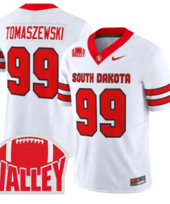 Asher Tomaszewski Jersey #99 South Dakota 2026 Vapor Limited Stitched 6 Asher Tomaszewski Jersey #99 South Dakota 2026 Vapor Limited Stitched by My Store NCAA Football Jerseys