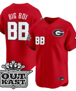 Big Boi Jersey #BB Georgia Bulldogs Baseball 2026 Outkast Stitched 7 Big Boi Jersey #BB Georgia Bulldogs Baseball 2026 Outkast Stitched by My Store