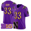 Braydon Brus Jersey #33 Northwestern Wildcats 2026 Vapor Limited Stitched - Daily Sport Fan Braydon Brus Jersey #33 Northwestern Wildcats 2026 Vapor Limited Stitched
