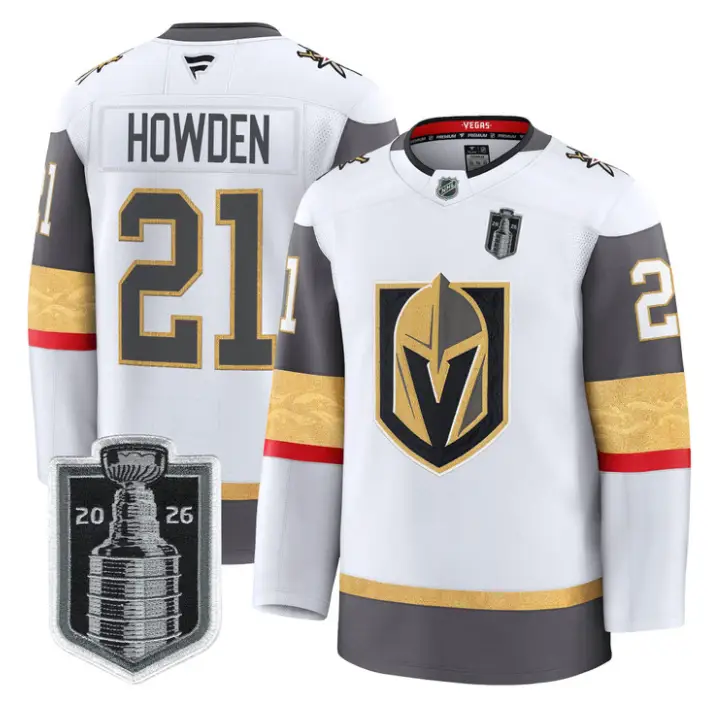 Brett Howden Jersey #21 Vegas Golden Knights 2026 Stanley Cup Stitched by Hockey David