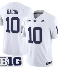 Caleb Bacon Jersey #10 Penn State 2026 Limited Stitched 6 Caleb Bacon Jersey #10 Penn State 2026 Limited Stitched by My Store NCAA Football Jerseys