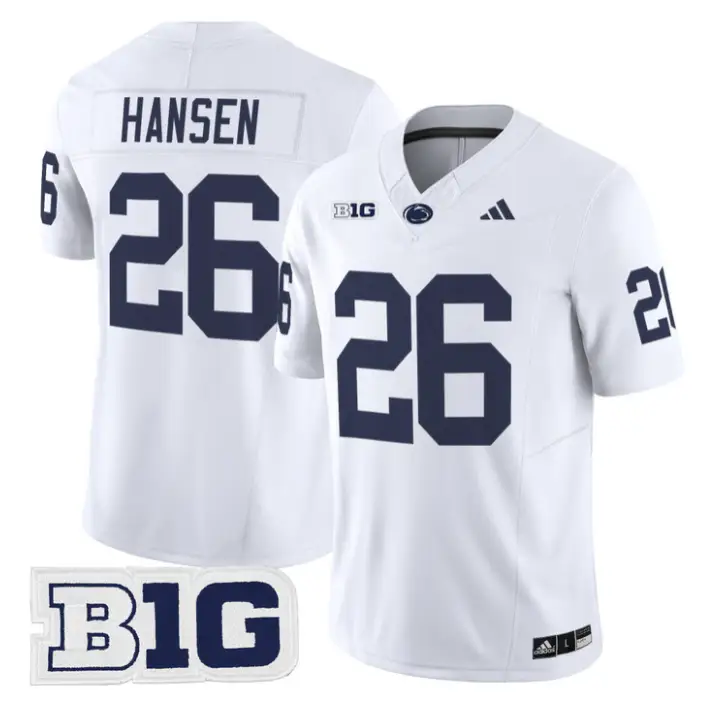 Carson Hansen Jersey #26 Penn State Nittany 2026 Limited Stitched 3 Carson Hansen Jersey #26 Penn State Nittany 2026 Limited Stitched by My Store NCAA Football Jerseys