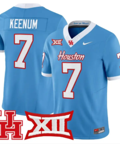 Case Keenum Jersey #7 Houston Cougars 2026 Vapor Limited Stitched by My Store NCAA Football Jerseys
