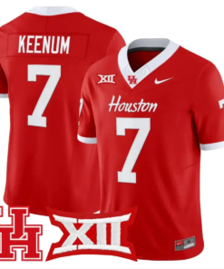 Case Keenum Jersey #7 Houston Cougars 2026 Vapor Limited Stitched by My Store NCAA Football Jerseys