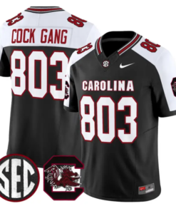 Cock Gang Jersey #803 South Carolina Gamecocks 2026 Limited Stitched by My Store NCAA Football Jerseys