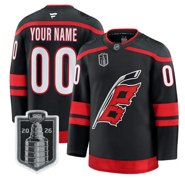 Custom Carolina Hurricanes Jersey 2026 Stanley Cup Patch Premium Stitched 1 Custom Carolina Hurricanes Jersey 2026 Stanley Cup Patch Premium Stitched by Hockey David
