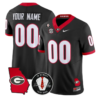 Custom Georgia Bulldogs Jersey 2026 Georgia Map Vince Dooley Stitched by My Store NCAA Football Jerseys