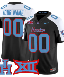 Custom Houston Cougars Jersey Name, Number 2026 Vapor Limited Stitched by My Store NCAA Football Jerseys