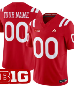 Custom Nebraska Cornhuskers Jersey 2026 Vapor Limited Stitched by My Store NCAA Football Jerseys