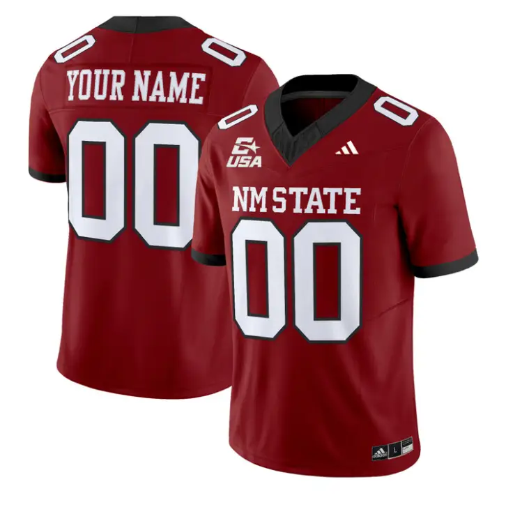 Custom New Mexico State Jersey Name, Number 2016 Vapor Limited Stitched by My Store NCAA Football Jerseys
