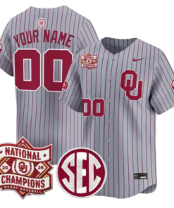 Custom Oklahoma Sooners Jersey 2026 National Champions Patch Stitched 7 Custom Oklahoma Sooners Jersey 2026 National Champions Patch Stitched by My Store
