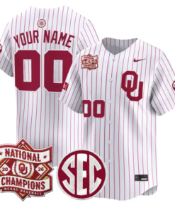 Custom Oklahoma Sooners Jersey 2026 National Champions Patch Stitched 8 Custom Oklahoma Sooners Jersey 2026 National Champions Patch Stitched by My Store