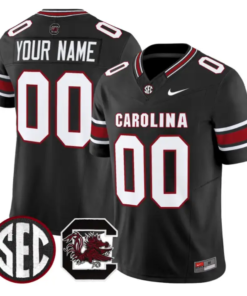 Custom South Carolina Gamecocks Jersey 2026 Name, Number Stitched 8 Custom South Carolina Gamecocks Jersey 2026 Name, Number Stitched by My Store NCAA Football Jerseys