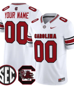 Custom South Carolina Gamecocks Jersey 2026 Name, Number Stitched 10 Custom South Carolina Gamecocks Jersey 2026 Name, Number Stitched by My Store NCAA Football Jerseys