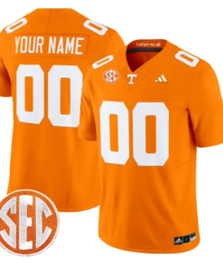 Custom Tennessee Vols Jersey 2026 Name, Number Vapor Limited Stitched by My Store NCAA Football Jerseys