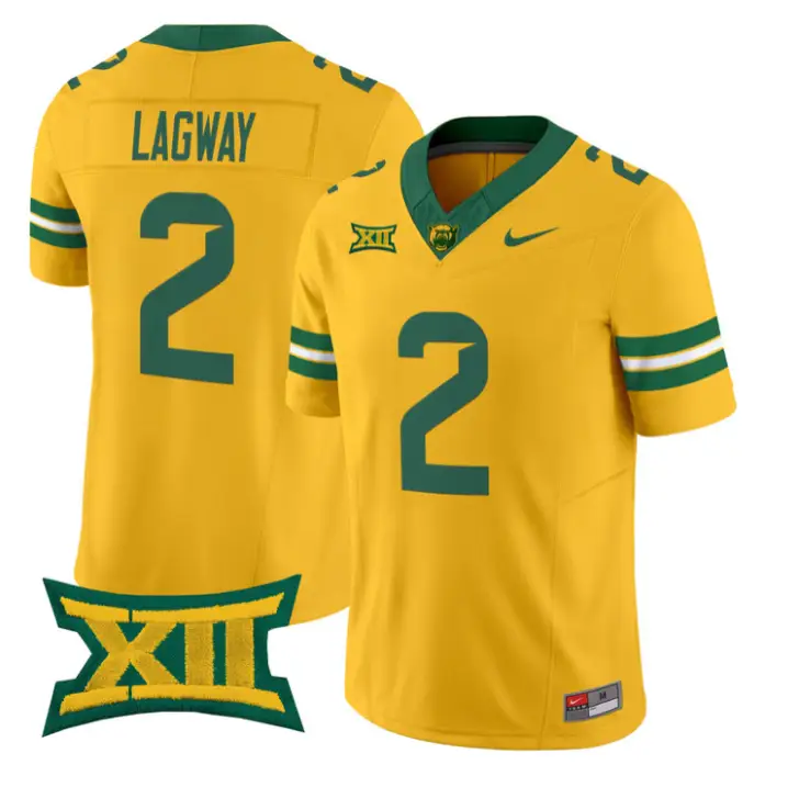 DJ Lagway Jersey #2 Baylor Bears 2026 Vapor Limited Stitched 3 DJ Lagway Jersey #2 Baylor Bears 2026 Vapor Limited Stitched by My Store NCAA Football Jerseys
