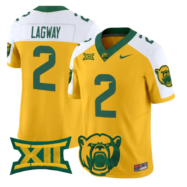 DJ Lagway Jersey #2 Baylor Bears 2026 Vapor Limited Stitched 2 DJ Lagway Jersey #2 Baylor Bears 2026 Vapor Limited Stitched by My Store NCAA Football Jerseys
