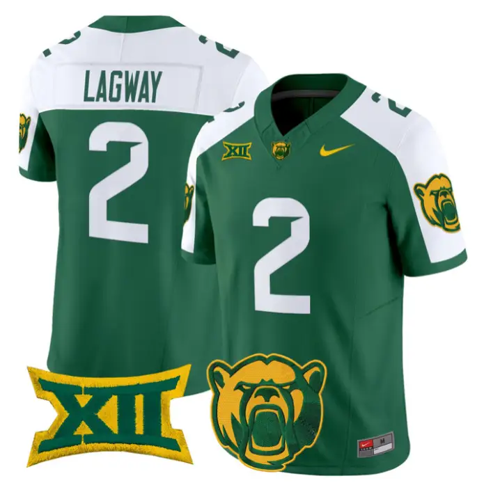 DJ Lagway Jersey #2 Baylor Bears 2026 Vapor Limited Stitched 4 DJ Lagway Jersey #2 Baylor Bears 2026 Vapor Limited Stitched by My Store NCAA Football Jerseys