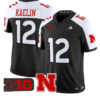 Daniel Kaelin Jersey #12 Nebraska Cornhuskers 2026 Vapor Limited Stitched - Daily Sport Fan Daniel Kaelin Jersey #12 Nebraska Cornhuskers 2026 Vapor Limited Stitched
