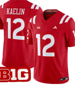 Daniel Kaelin Jersey #12 Nebraska Cornhuskers 2026 Vapor Limited Stitched 8 Daniel Kaelin Jersey #12 Nebraska Cornhuskers 2026 Vapor Limited Stitched by My Store NCAA Football Jerseys