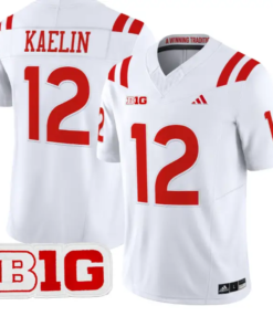 Daniel Kaelin Jersey #12 Nebraska Cornhuskers 2026 Vapor Limited Stitched 9 Daniel Kaelin Jersey #12 Nebraska Cornhuskers 2026 Vapor Limited Stitched by My Store NCAA Football Jerseys