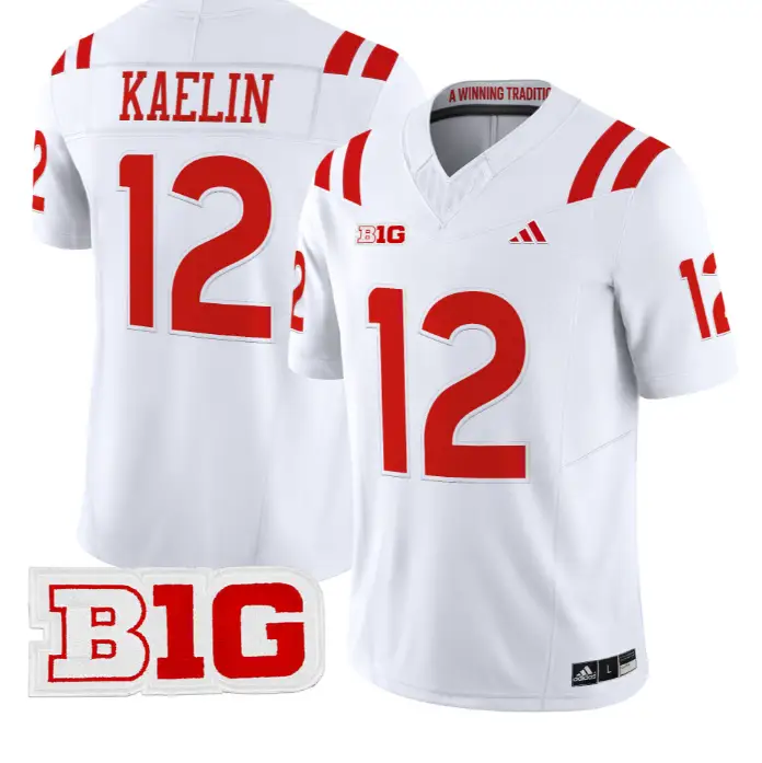 Daniel Kaelin Jersey #12 Nebraska Cornhuskers 2026 Vapor Limited Stitched 5 Daniel Kaelin Jersey #12 Nebraska Cornhuskers 2026 Vapor Limited Stitched by My Store NCAA Football Jerseys