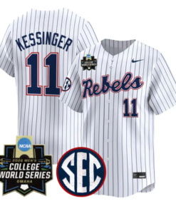 Don Kessinger Jersey #11 Ole Miss 2026 World Series Vapor Stitched by My Store