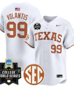 Dylan Volantis Jersey #99 Texas Longhorns 2026 World Series Stitched 8 Dylan Volantis Jersey #99 Texas Longhorns 2026 World Series Stitched by My Store